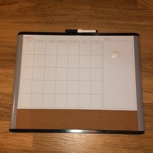 Dry Erase Calendar